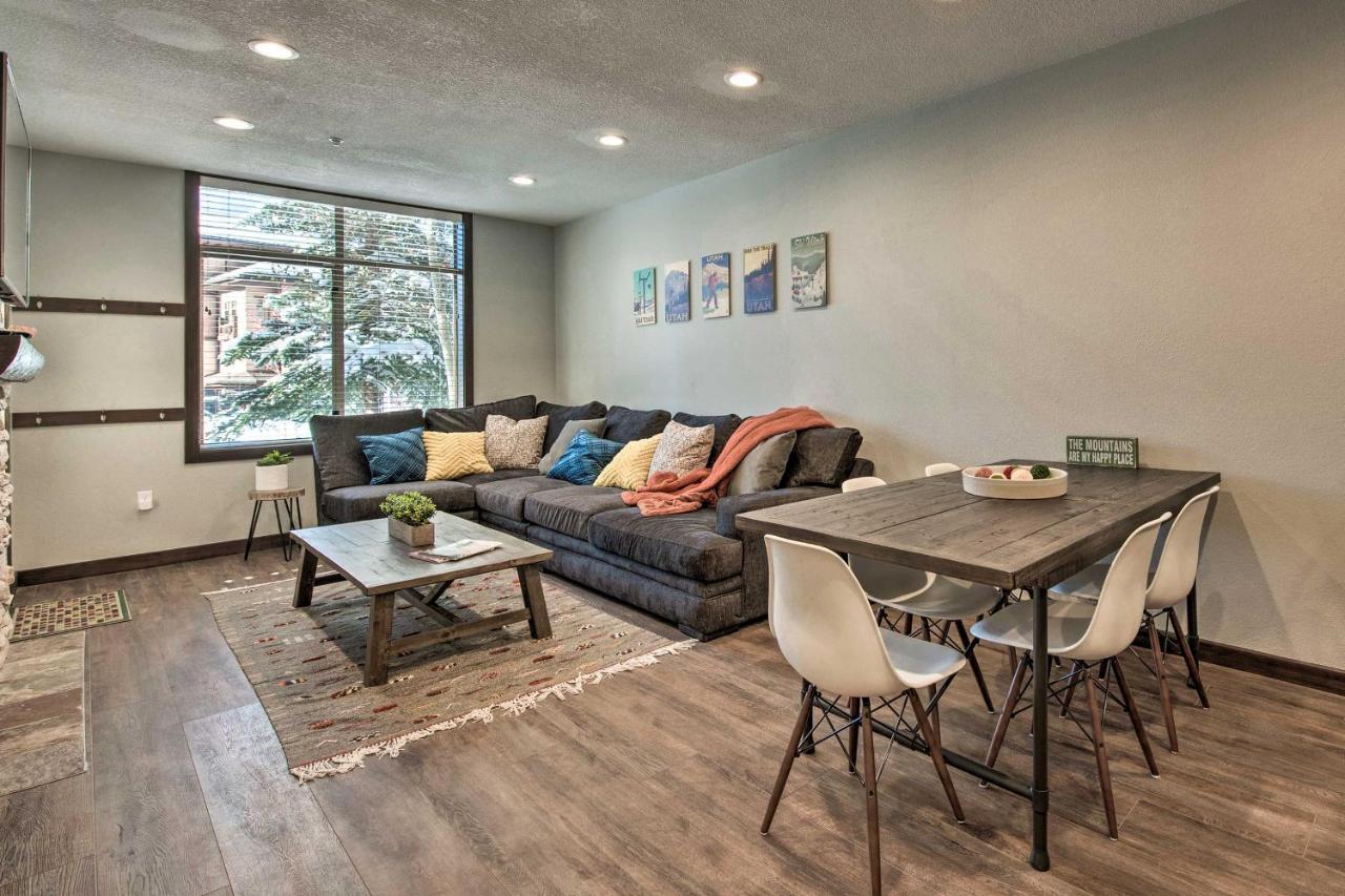 Solitude Mountain Slopeside Ski Condo With Hot Tub! Brighton Dış mekan fotoğraf