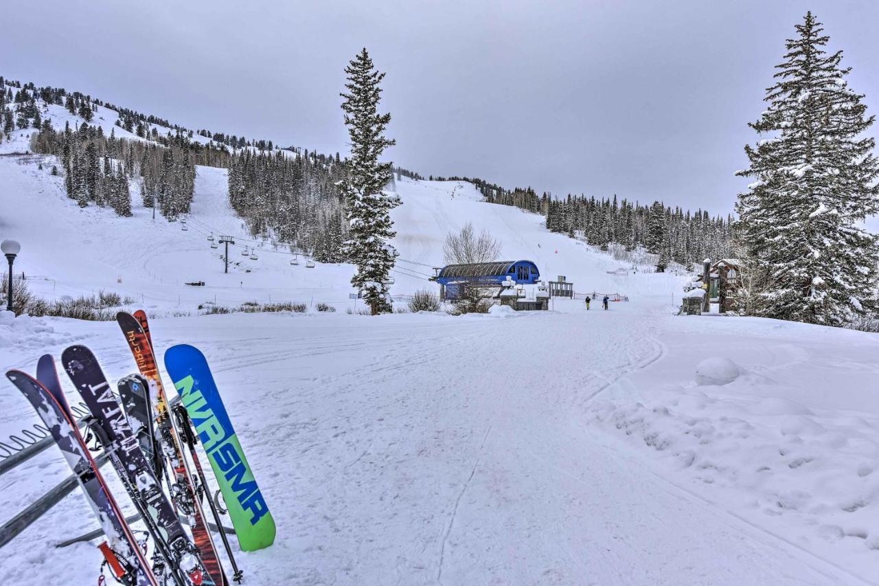 Solitude Mountain Slopeside Ski Condo With Hot Tub! Brighton Dış mekan fotoğraf