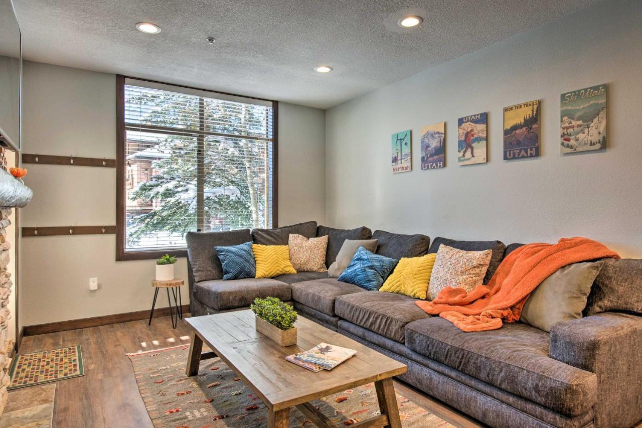 Solitude Mountain Slopeside Ski Condo With Hot Tub! Brighton Dış mekan fotoğraf