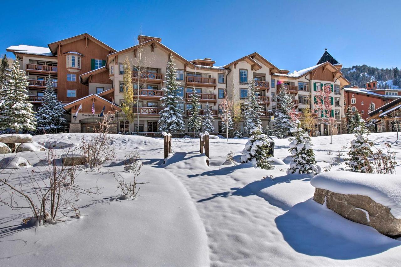 Solitude Mountain Slopeside Ski Condo With Hot Tub! Brighton Dış mekan fotoğraf